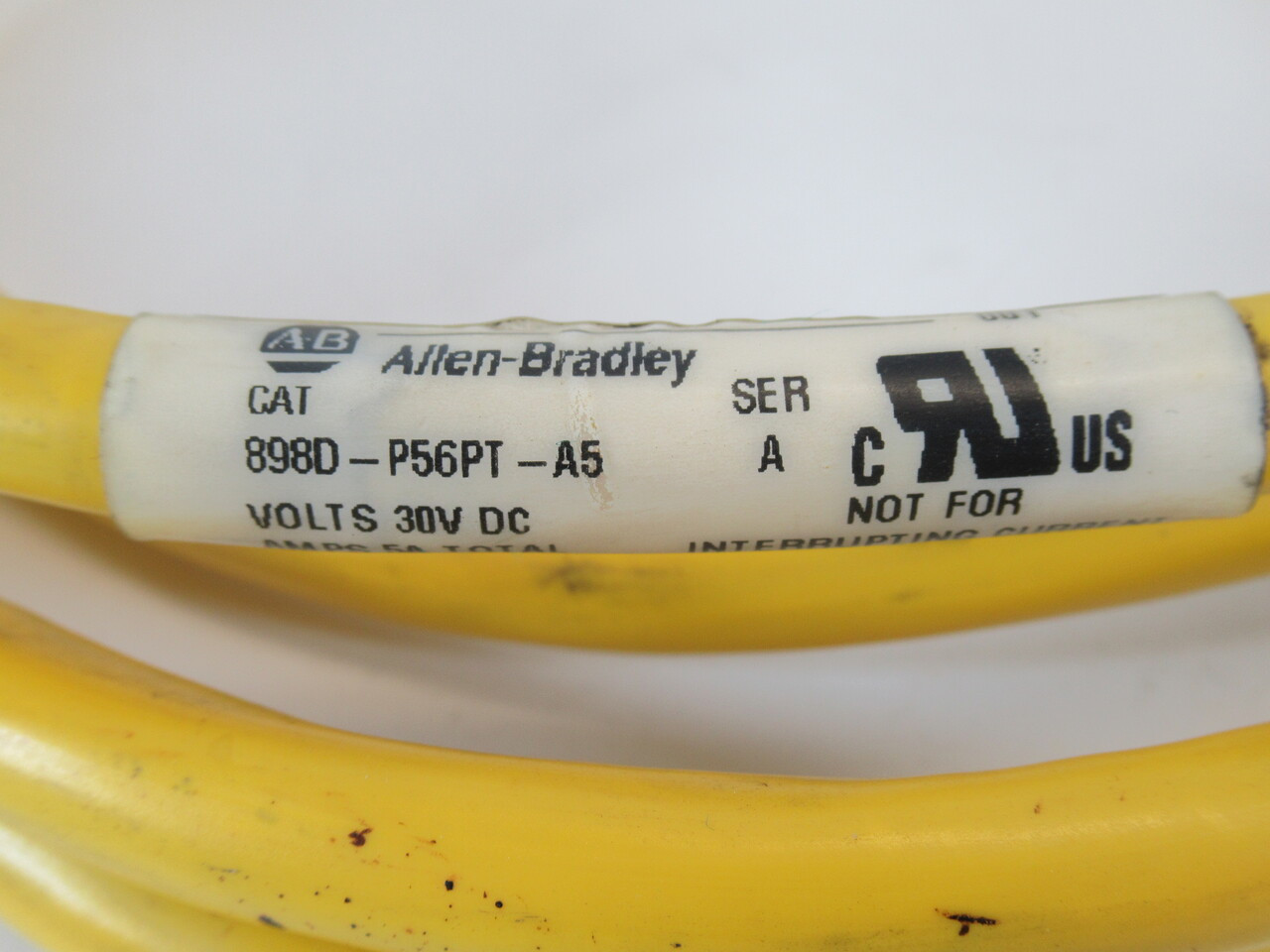 Allen-Bradley 898D-P56PT-A5 Series A Distribution Box 30VDC 5A/3A 92" L USED