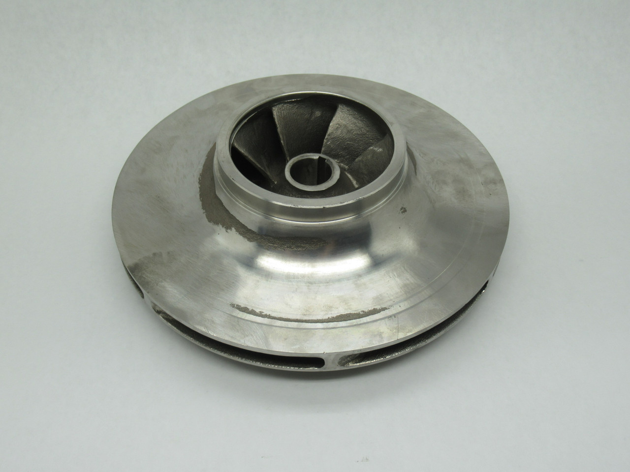 Generic 002-1113D01-218 7-Vane Enclosed Impeller 12.125"OD 1.25"B SHELF WEAR NOP