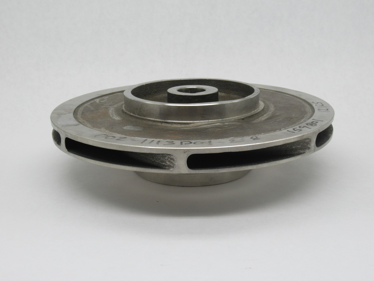 Generic 002-1113D01-218 7-Vane Enclosed Impeller 12.125"OD 1.25"B SHELF WEAR NOP