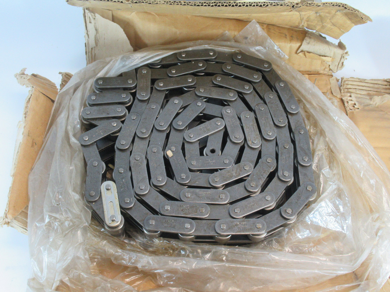 Generic RF2060R Double Pitch Roller Chain 80-Link 1.5" Pitch 10' L DMG BOX NEW