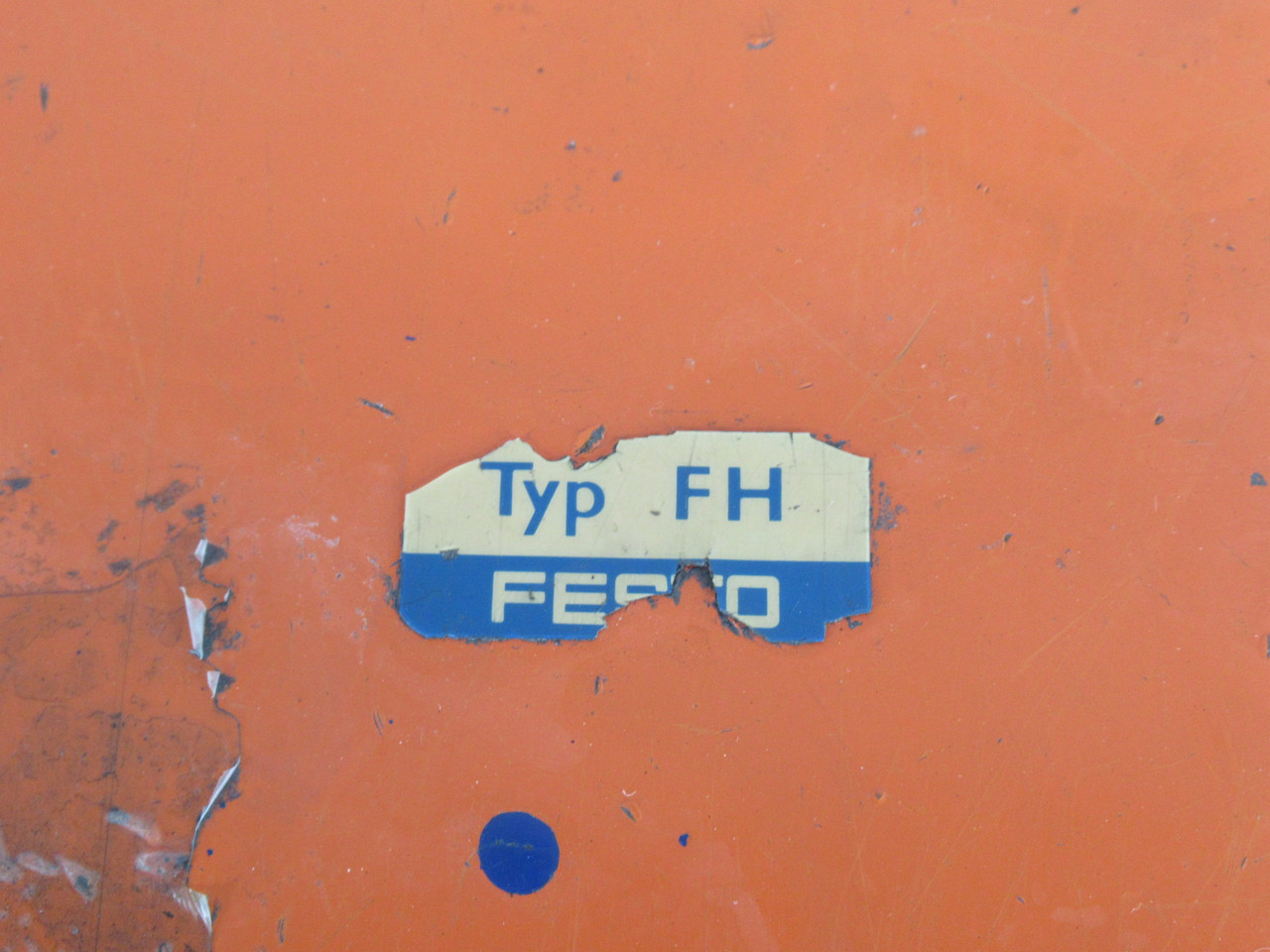 Festo F-3-1/4 Enclosed Foot Valve 0-10 bar USED