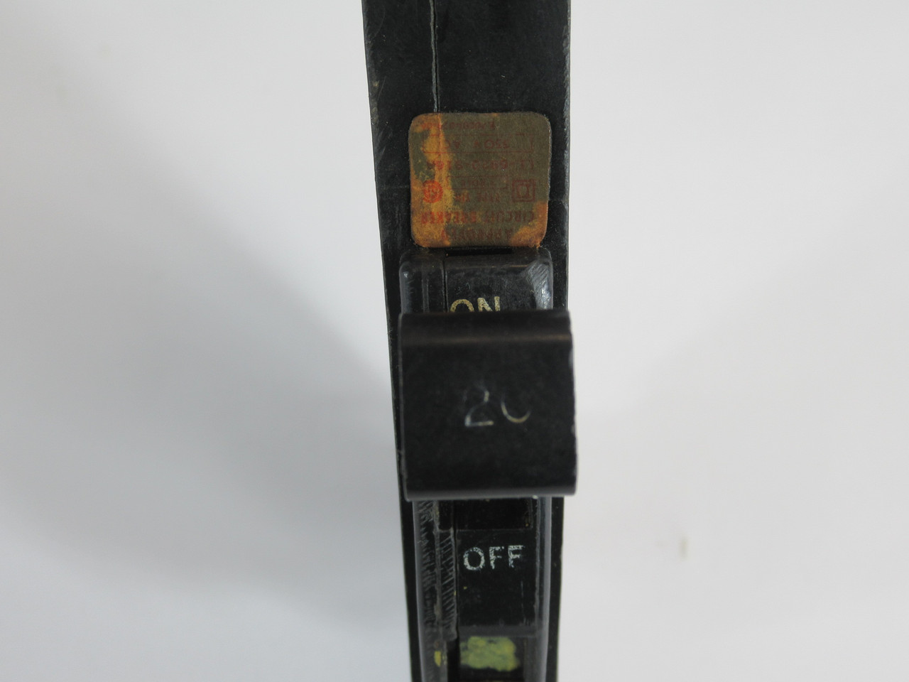 Square D YIBH120 Circuit Breaker 20A 350V 1-Pole USED