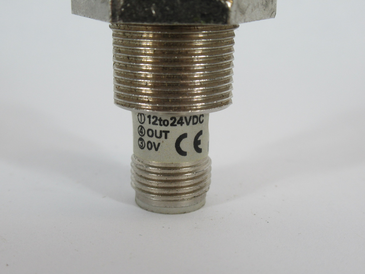 Omron E2E-X5F1-M1 Inductive Proximity Sensor 12-24VDC 5mm Sensing PNP NO USED