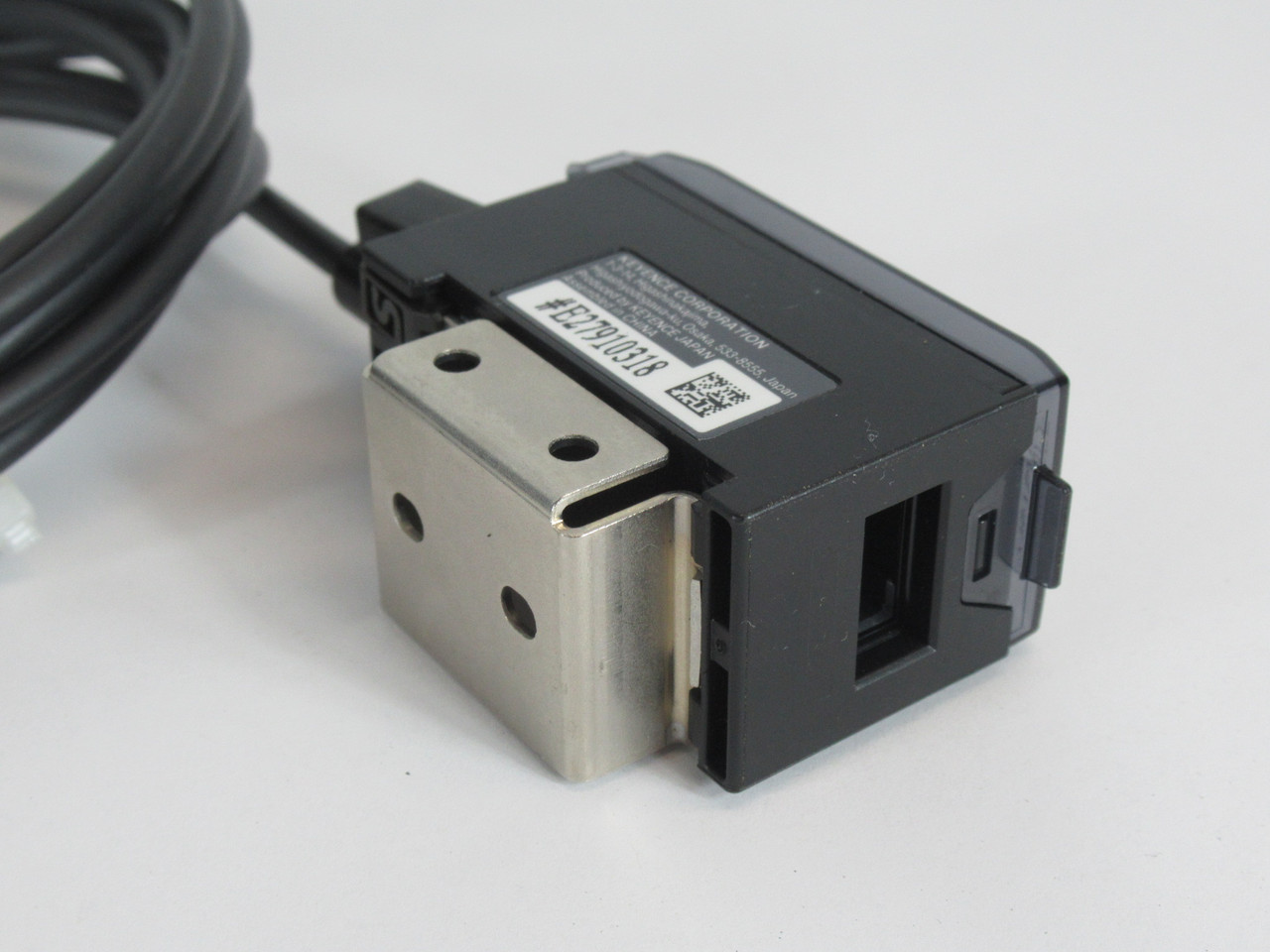 Keyence FW-V20P DIN-Mounting Ultrasonic Sensor Amplifier 24VDC 4-20mA PNP NOP