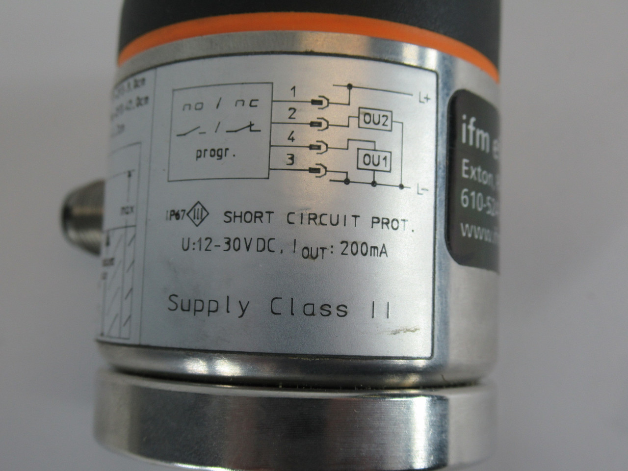 IFM LK7023 Level Sensor 12-30VDC 200mA BOX DAMAGE NEW