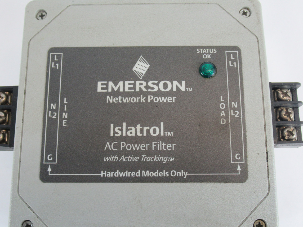 Emerson IC+107 AC Power Filter 120V 50/60Hz 7.5A USED