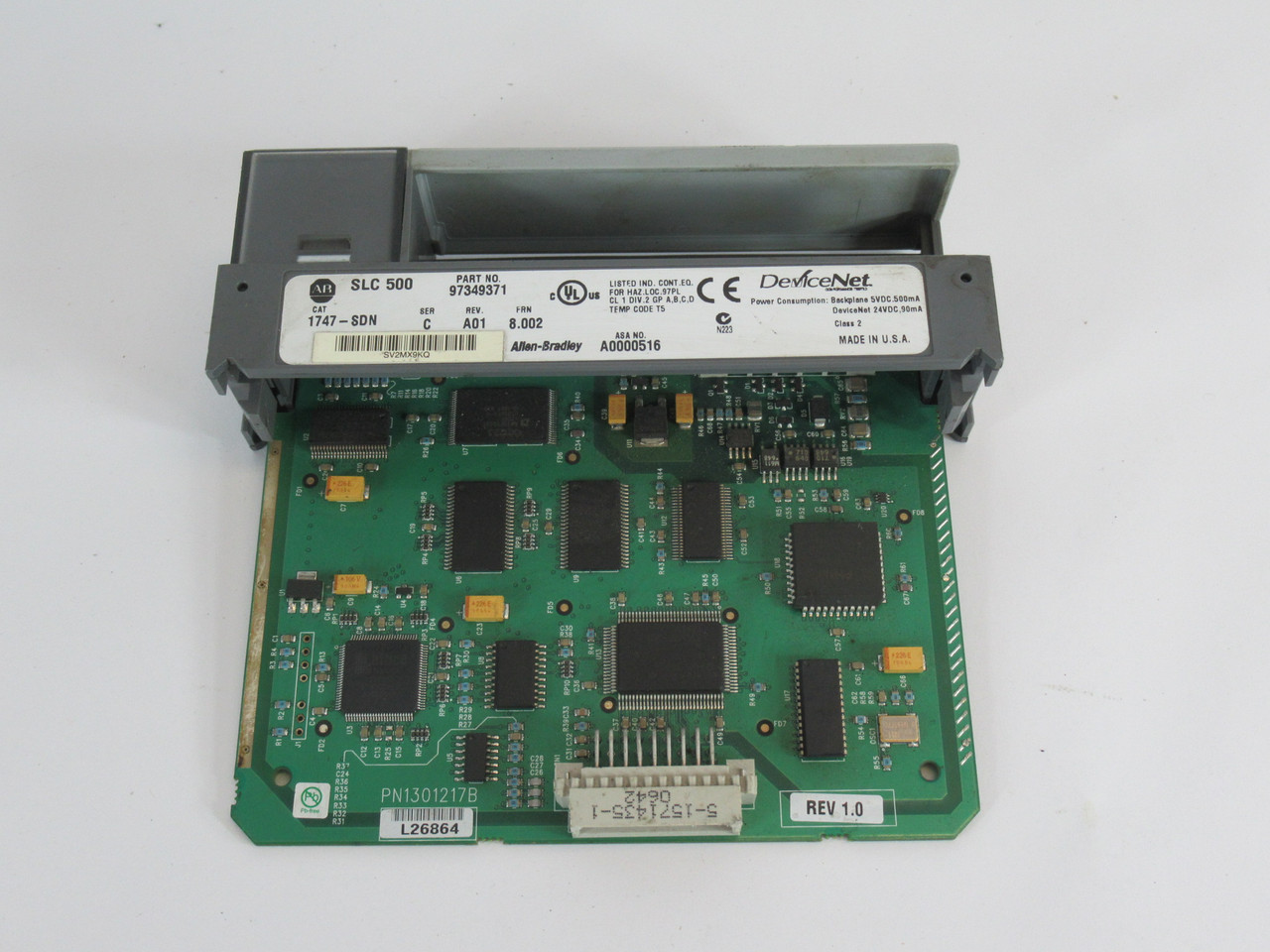 Allen-Bradley 1747-SDN Series C DeviceNet Scanner Module 5VDC NO TERMINAL USED