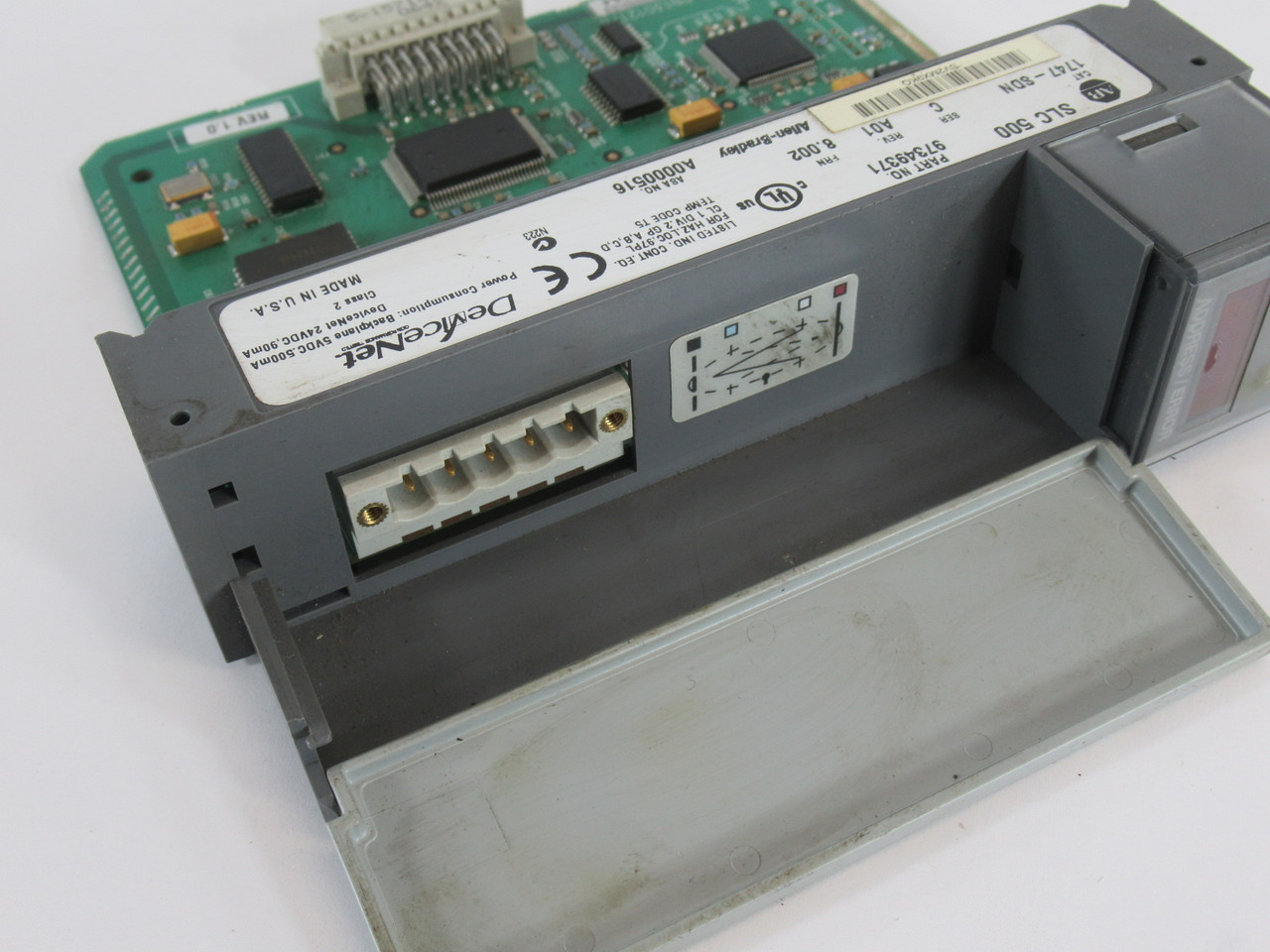 Allen-Bradley 1747-SDN Series C DeviceNet Scanner Module 5VDC NO TERMINAL USED