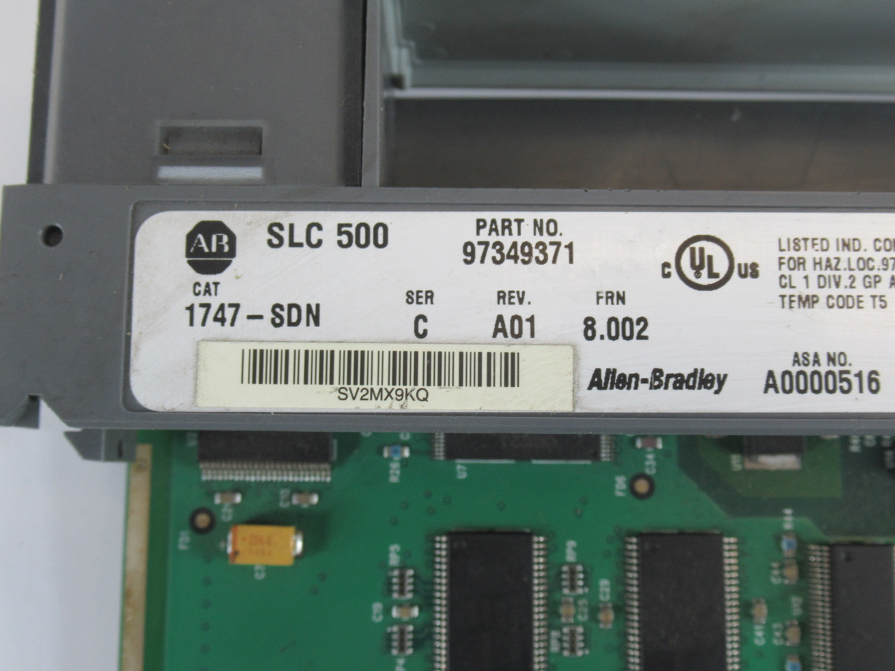 Allen-Bradley 1747-SDN Series C DeviceNet Scanner Module 5VDC NO TERMINAL USED