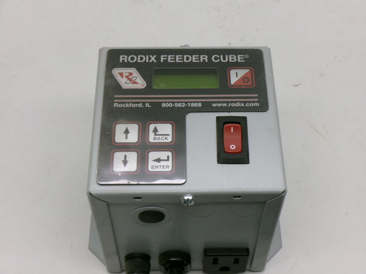 Rodix 121-000-2000 FC-200 Feeder Cube 120VAC 50/60Hz 15A USED