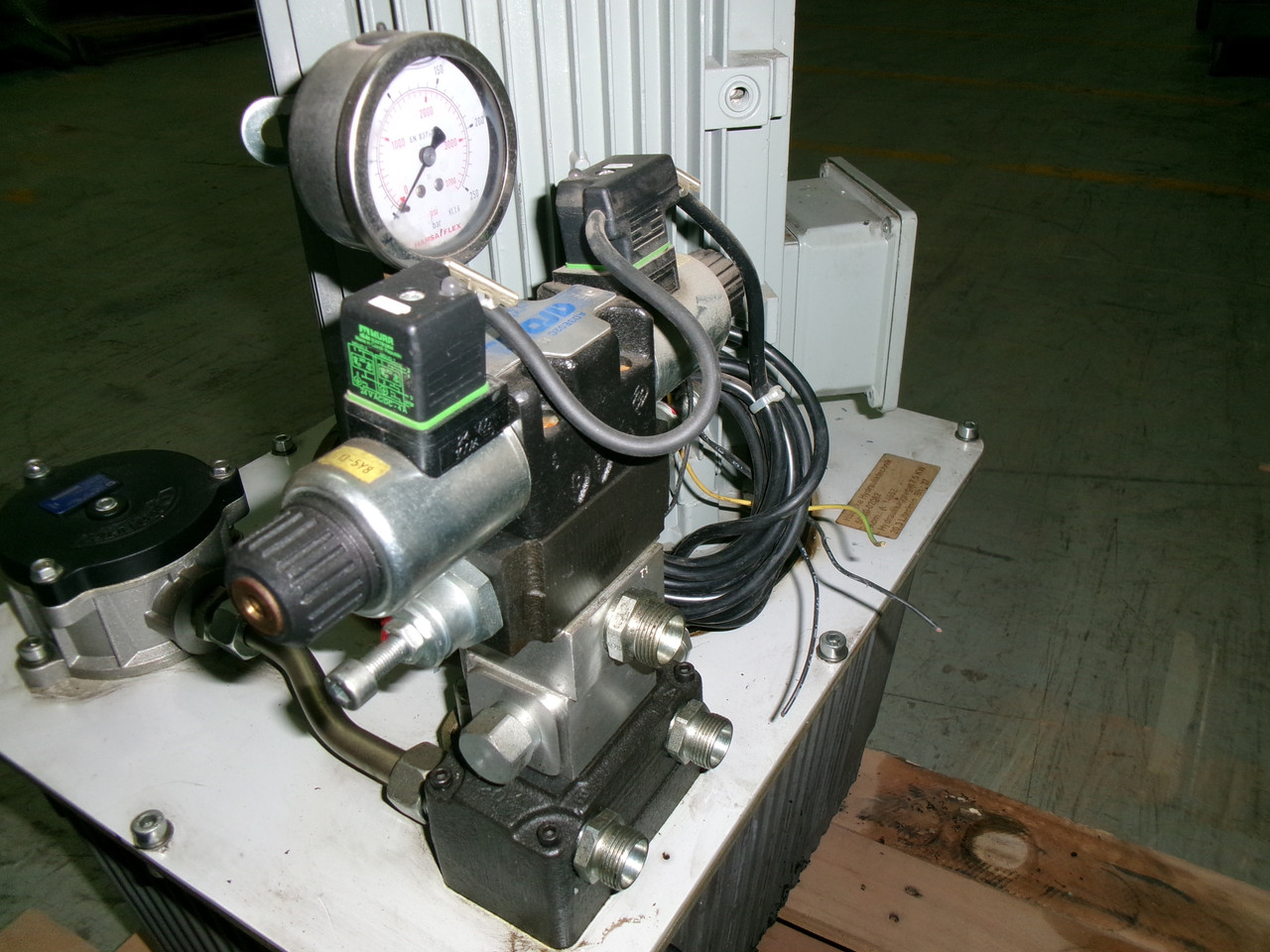 Hadicke Hydrauliktechnik 50-20-02082 Hydraulic Pack 7.5kW 20.3 L/min Sn 37 USED