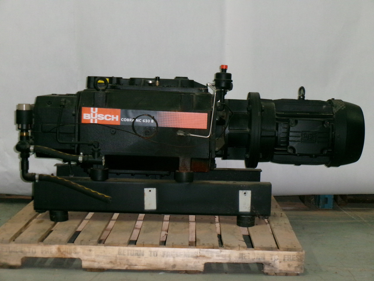 Busch UNC0630.BK01.ZZRA Cobra Dry Screw Vacuum Pump 15kW USED