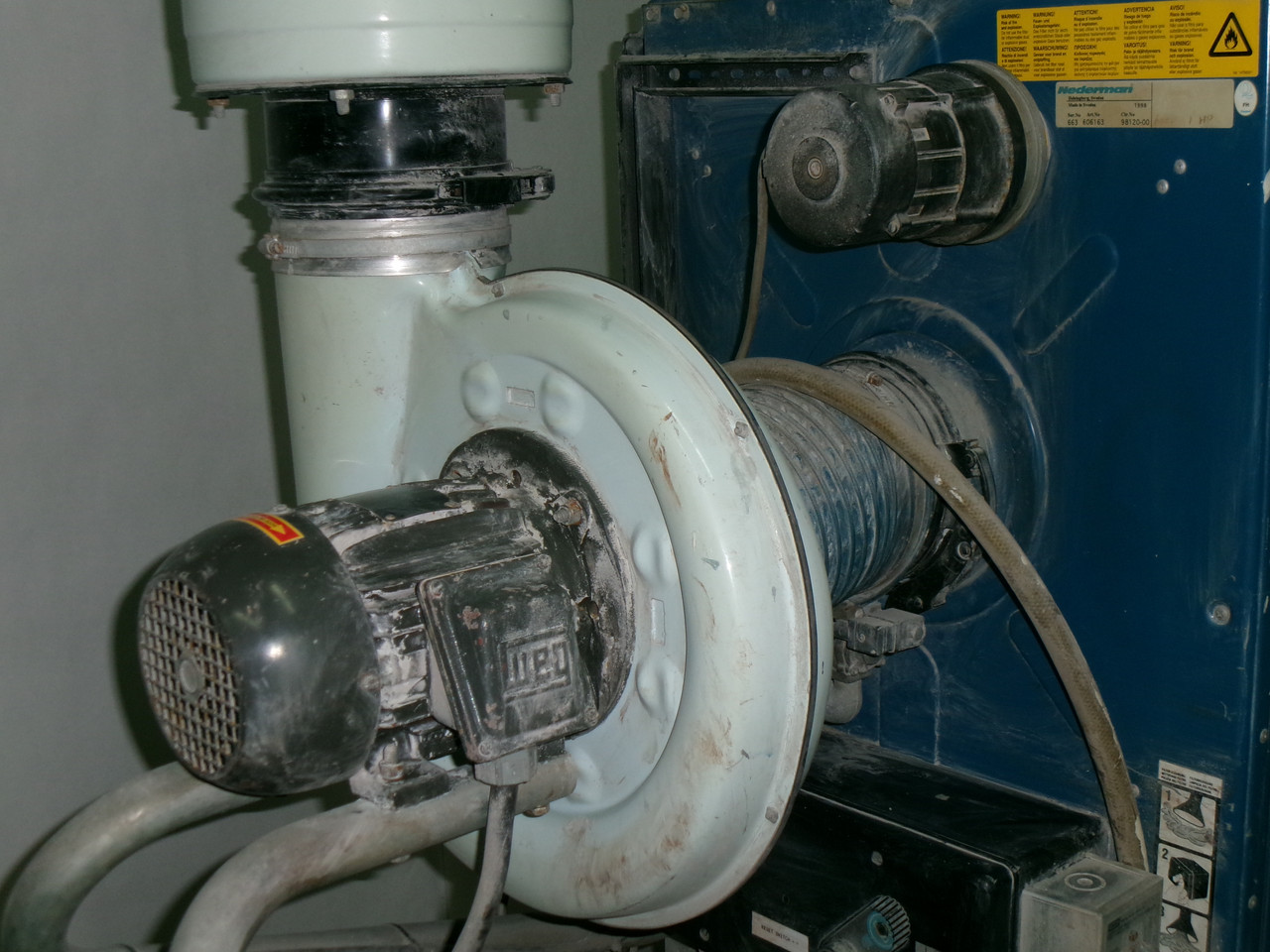 Nederman 606163 Filter Box Extraction Unit 1HP USED