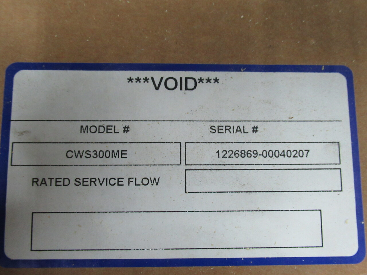 Aqua-Pure CWS300ME Residential Water Softener 85L 15.7 gpm SHELF WEAR NOP