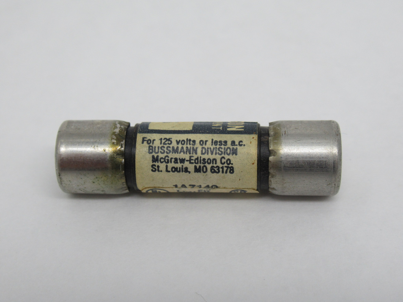 Bussmann Fusetron FNA-6 Dual-Element Fuse 6A 125V USED