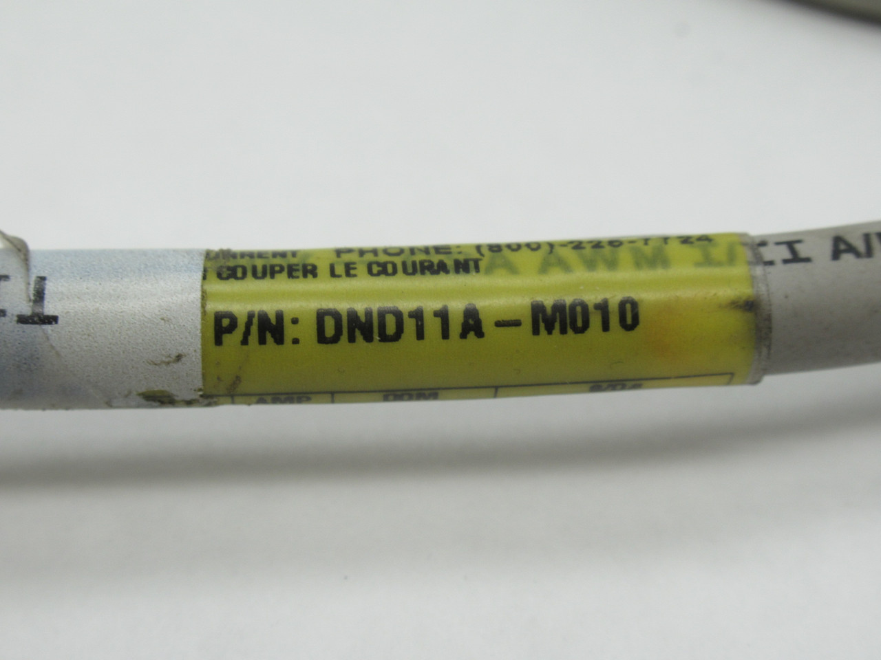 Molex DND11A-M010 Mini-change A-Size Double Ended Cordset 5P Male-Female USED