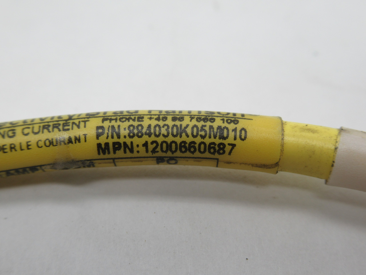 Woodhead 1200660687 Micro-Change Double Ended Cordset 4-Pole A-Code USED