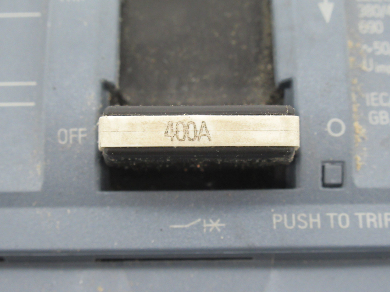 Siemens 3VA6340-6HN31-0AA0 Electronic Trip Circuit Breaker 400A 800V 3-Pole USED