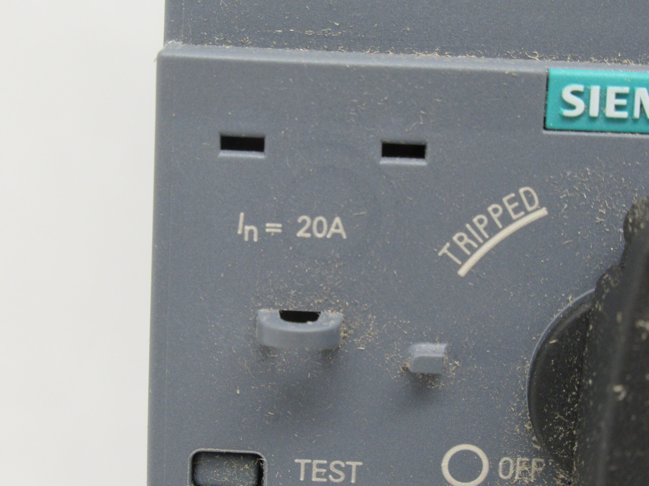 Siemens 3RV2742-5CD10 Circuit Breaker 20A 600V 50/60Hz 3-Pole USED