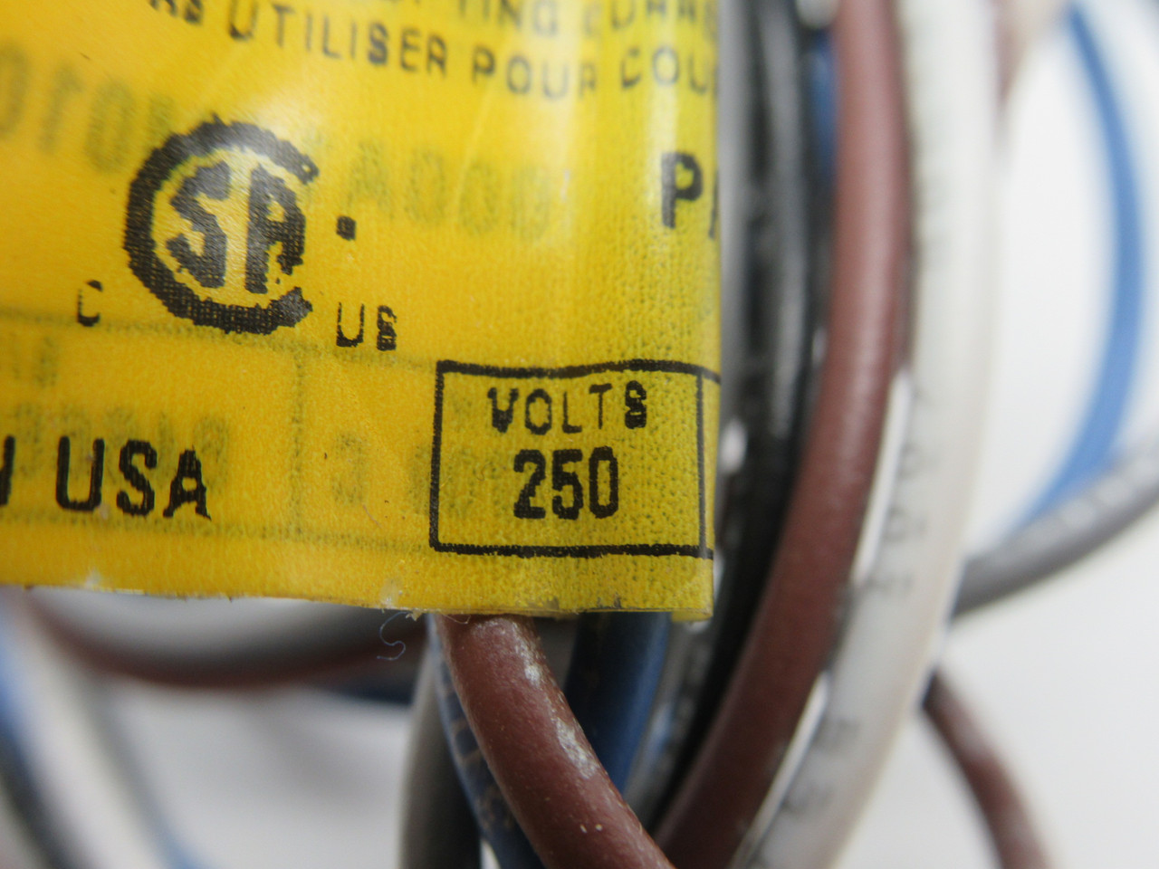 Molex 8R5000A16M020 Micro-Change Receptacle Female 1/2" NPT 20" Length USED