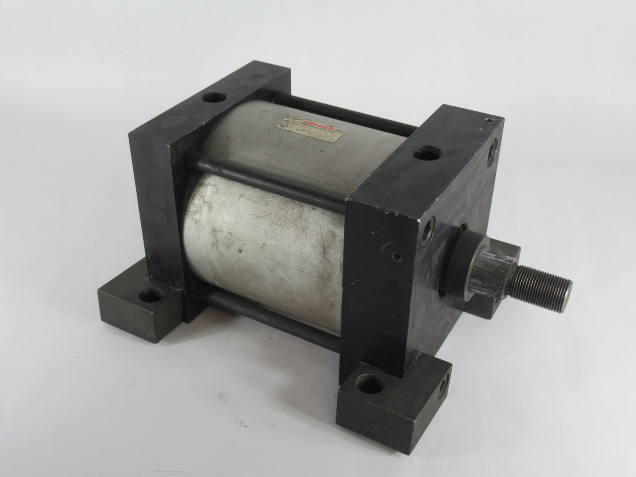 Lin-Act A2L-6.0X4-N-2 Pneumatic Cylinder 6" Bore 4" Stroke USED