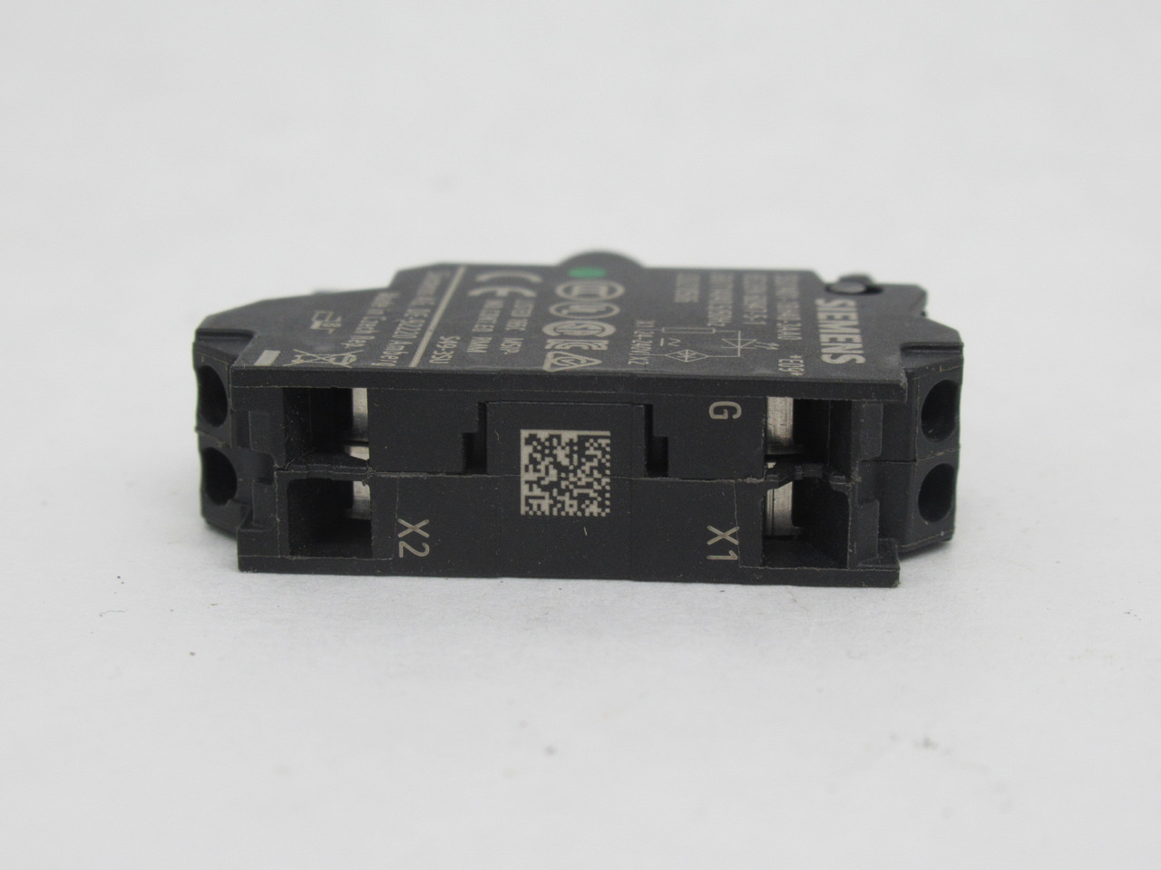 Siemens 3SU1401-1BH40-3AA0 Green LED Light Module 24-240V 50Hz USED