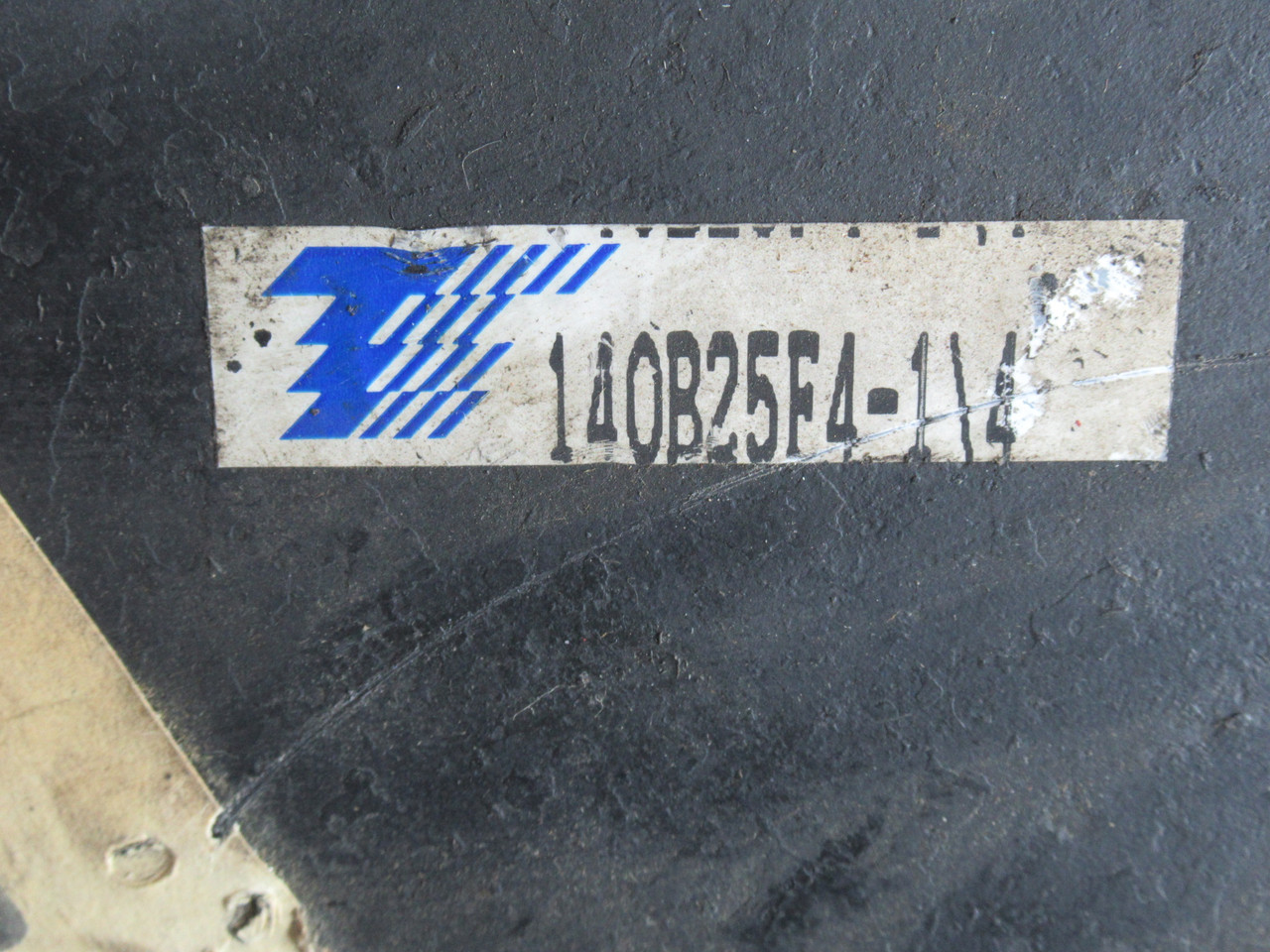 Tsubaki 140B25F4-1/4 Roller Chain Sprocket 4-1/4" Bore 25 Teeth 140 Chain USED