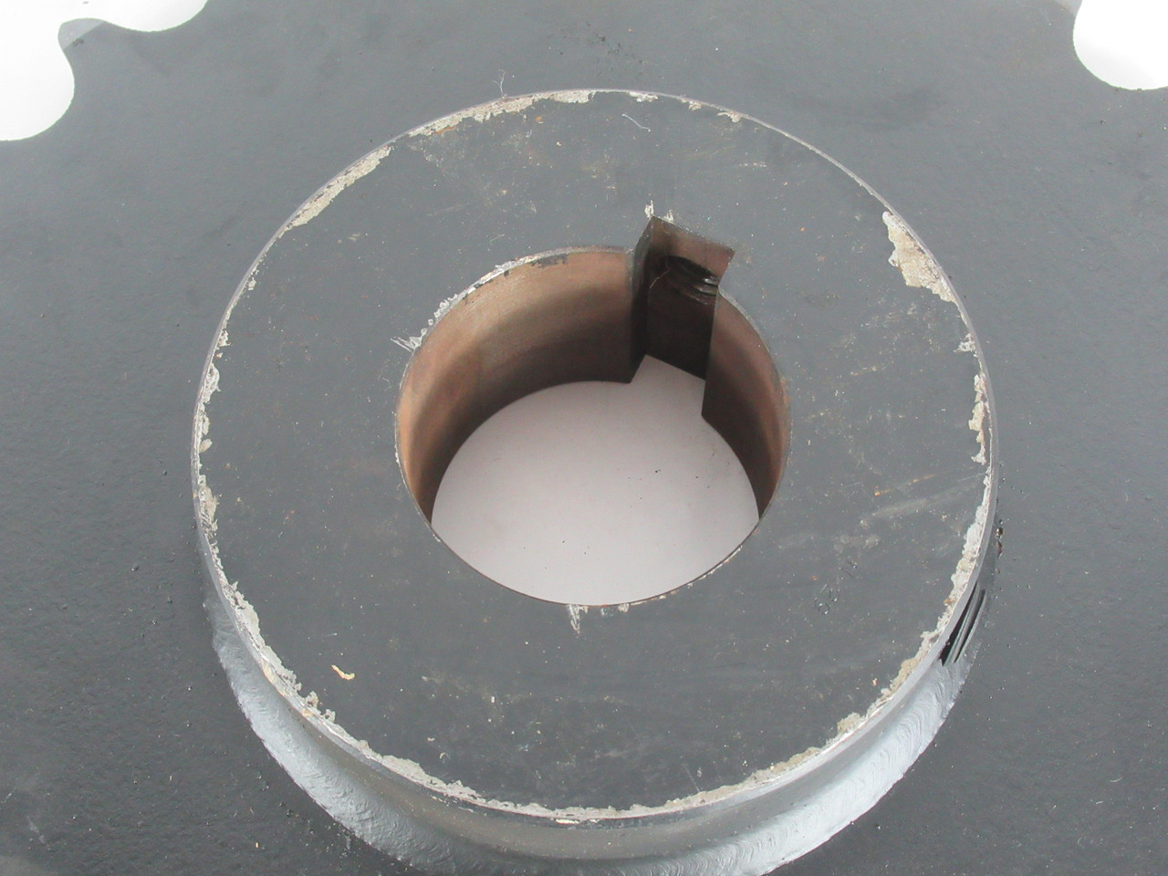 Tsubaki 140B25F3 Roller Chain Sprocket 3" Bore 25 Teeth 140 Chain USED