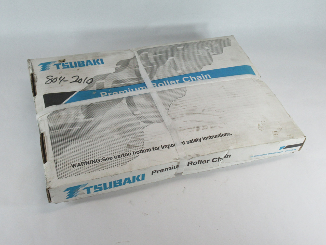 Tsubaki 120RB Roller Chain 1.5" Pitch 10' Length BOX WEAR NEW