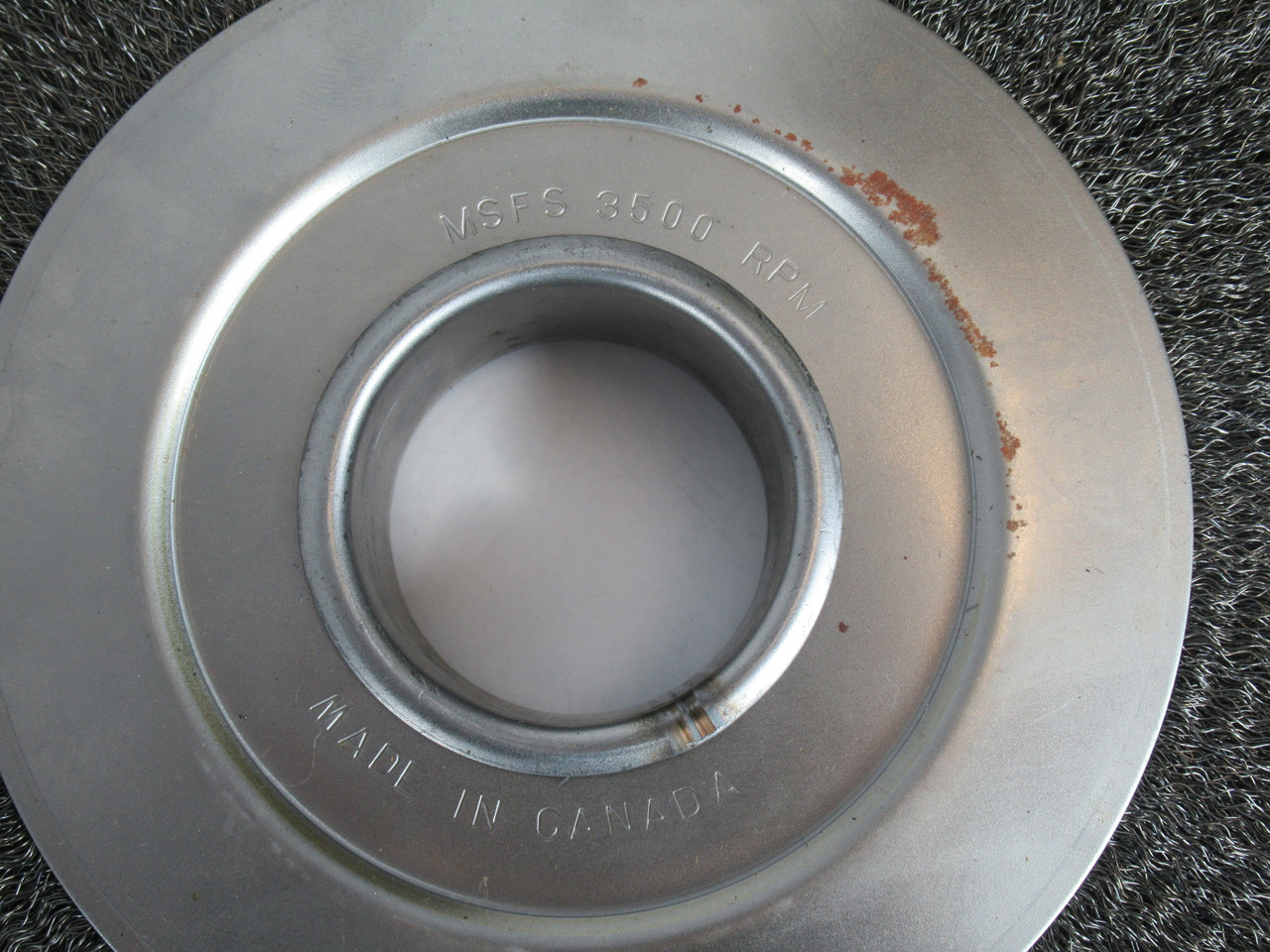 Felton Brushes 30035 Circular Crimped Wire Brush 10-1/2" OD 2" ID SHELF WEAR NOP