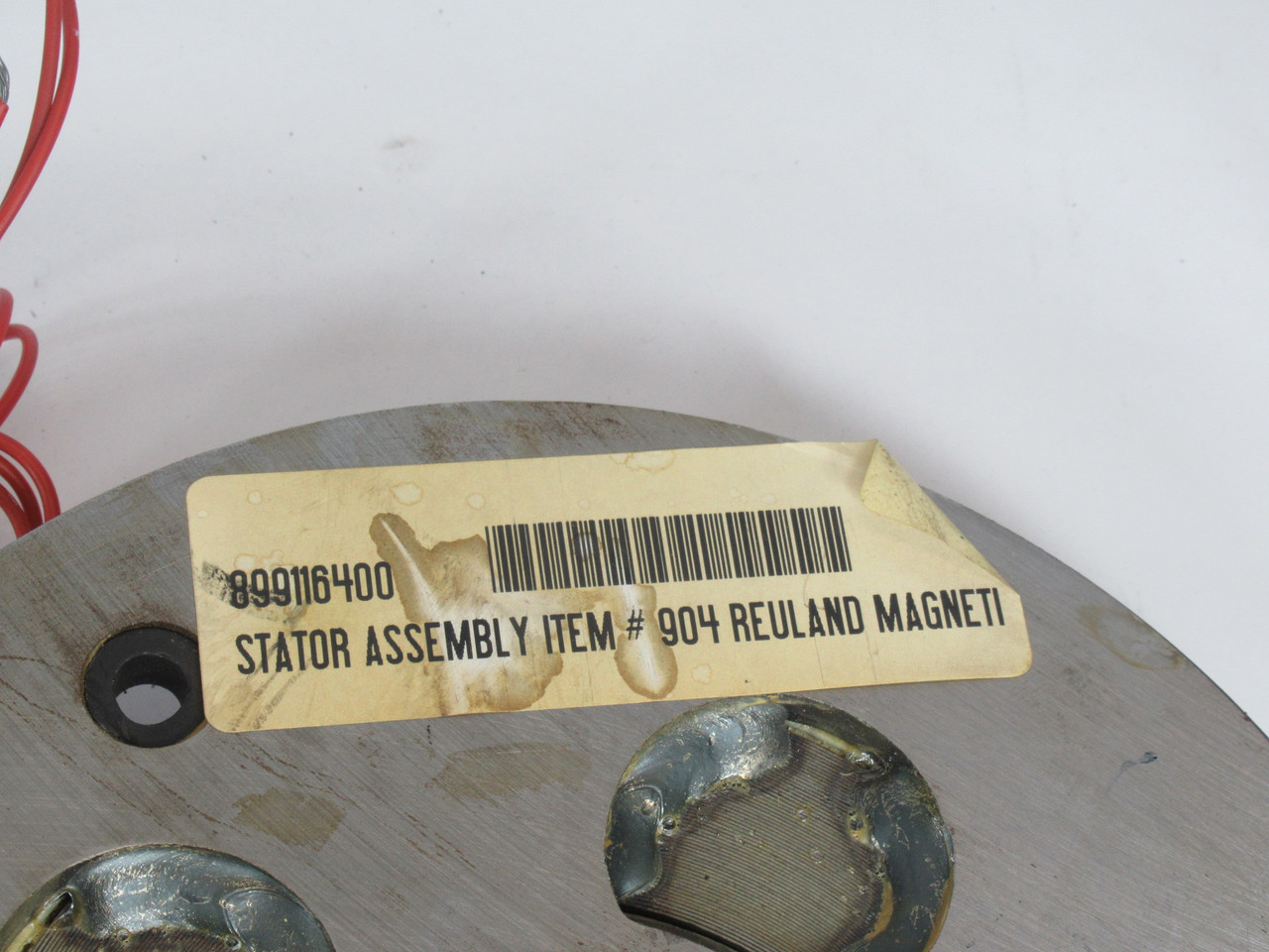 Reuland B31B4B #904 Stator Assembly SHELF WEAR NOP