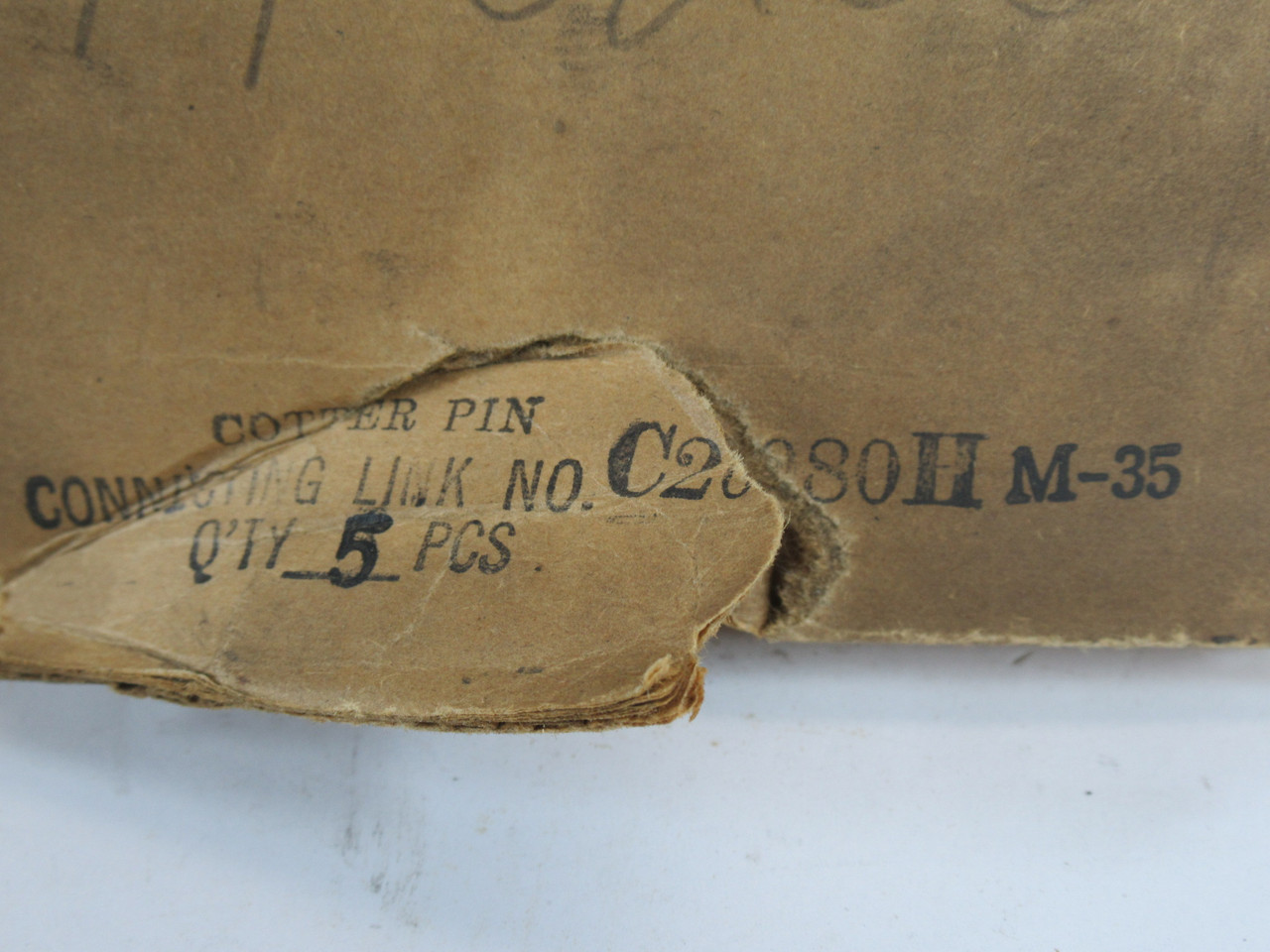 DaiCan C2080H Roller Chain Connecting Link 2" Pitch 5-Pack BOX DAMAGE NEW