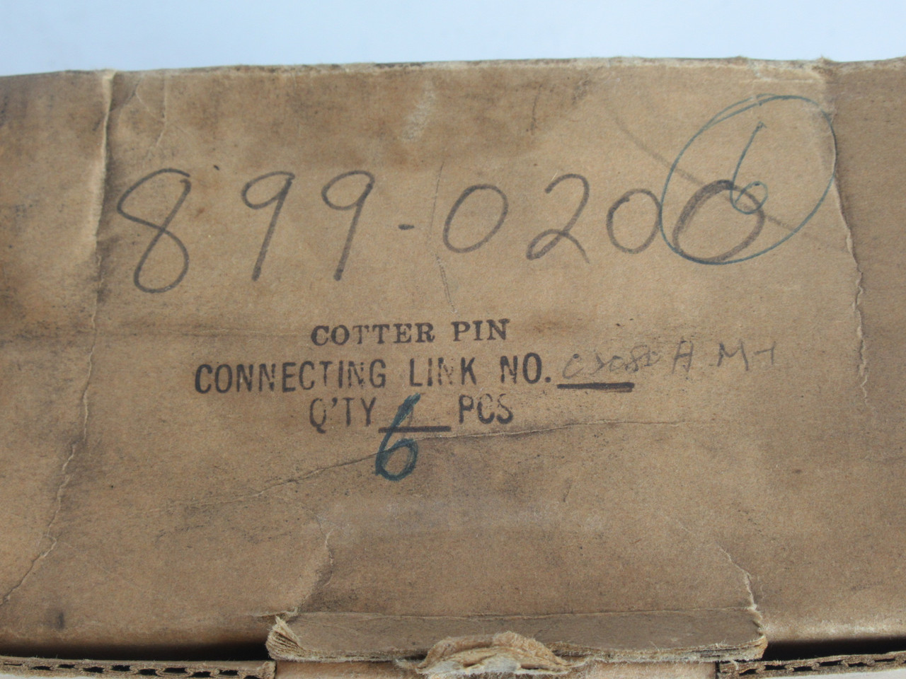 DaiCan C2080H Roller Chain Connecting Link 2" Pitch Lot of 6 BOX DAMAGE NEW