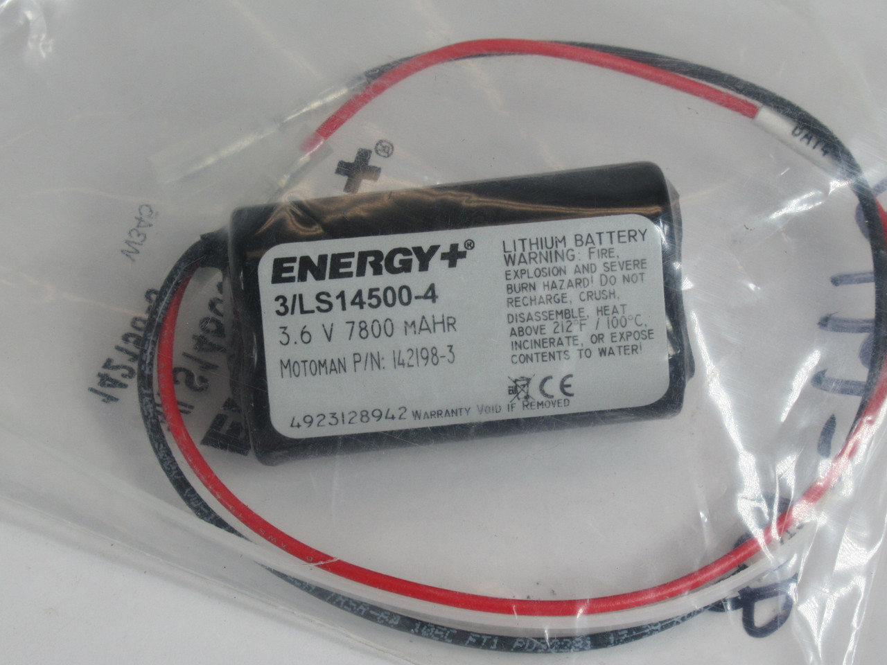 Energy+ 3/LS14500-4 Lithium Battery 3.6V 7800mAh NWB