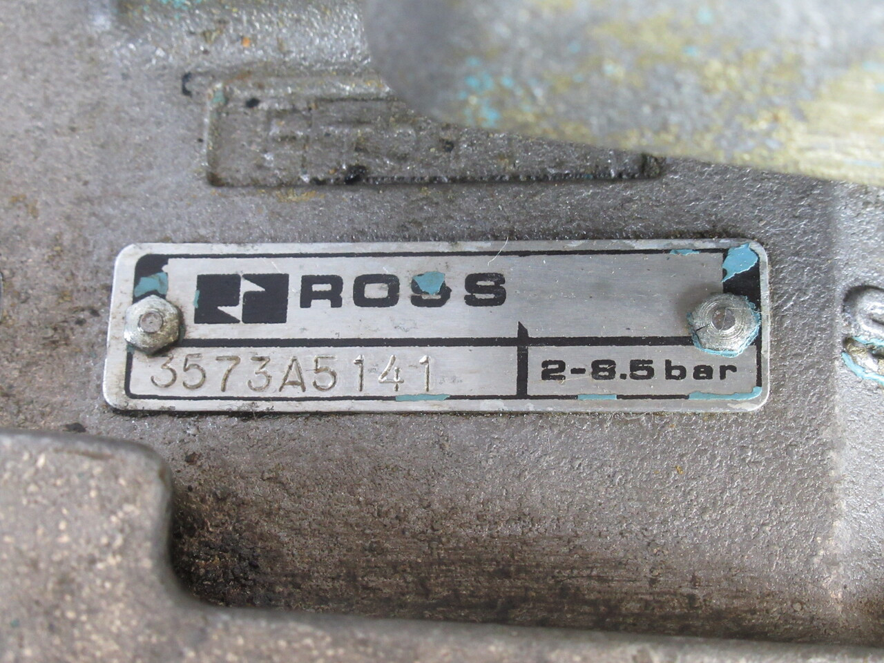 Ross 3573A5141 Solenoid Valve 110V/50Hz 110-120/60Hz 2-8.5 bar USED