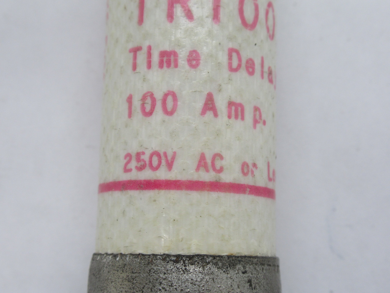 Gould Shawmut TR100R Trionic Time Delay Fuse 100A 250VAC USED
