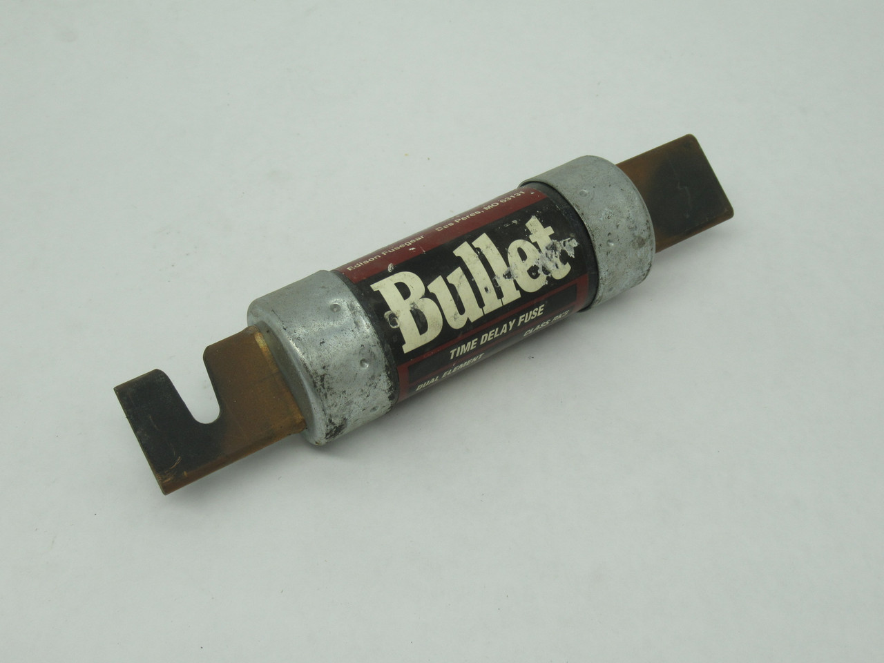 Edison ECNR110 Bullet Time Delay Dual Element Fuse 110A 250VAC USED