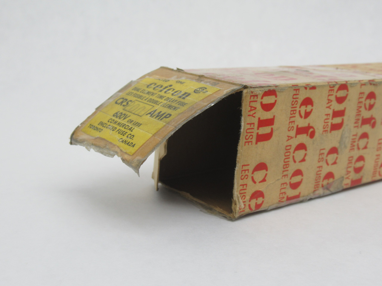 Cefcon CRS200 Dual Element Time Delay Fuse 200A 600V DAMAGED BOX NEW