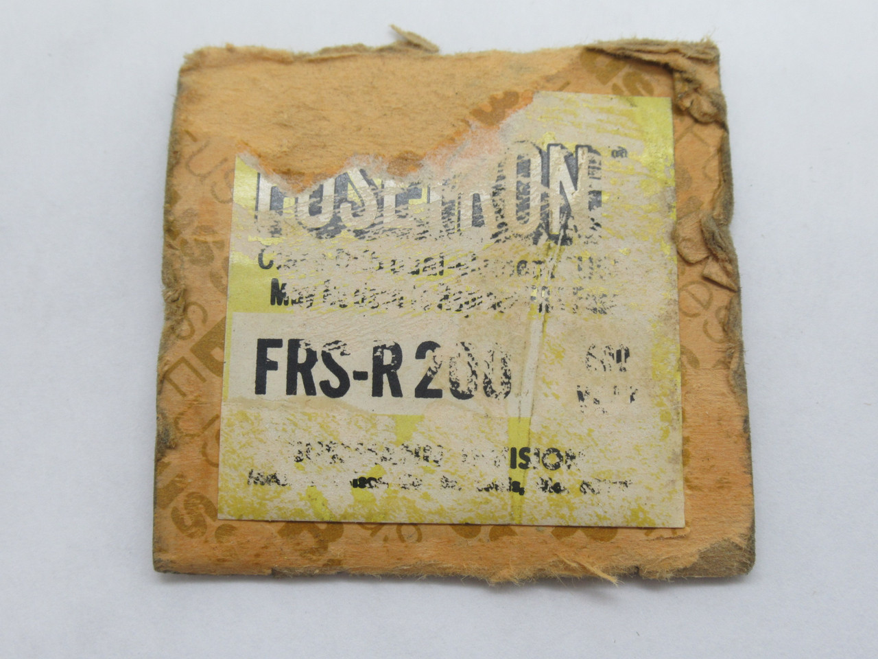 Bussmann FRS-R-200 Fusetron Dual Element Time Delay Fuse 200A BOX DAMAGE NEW