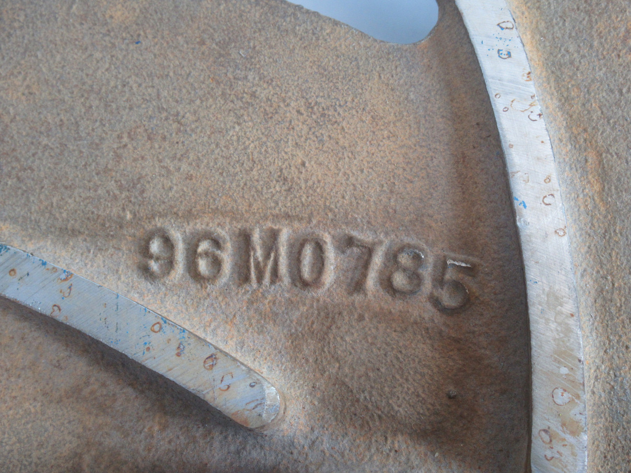 PDI 96M0785 2253 6-Vane Impeller for 3196L Pump 13" Diameter USED