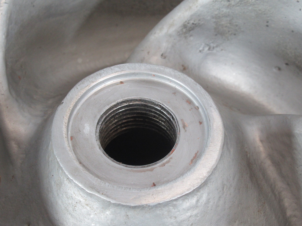 Goulds Pumps 57585 5-Vane Stainless Steel Impeller 4x6x14 13.5" OD USED