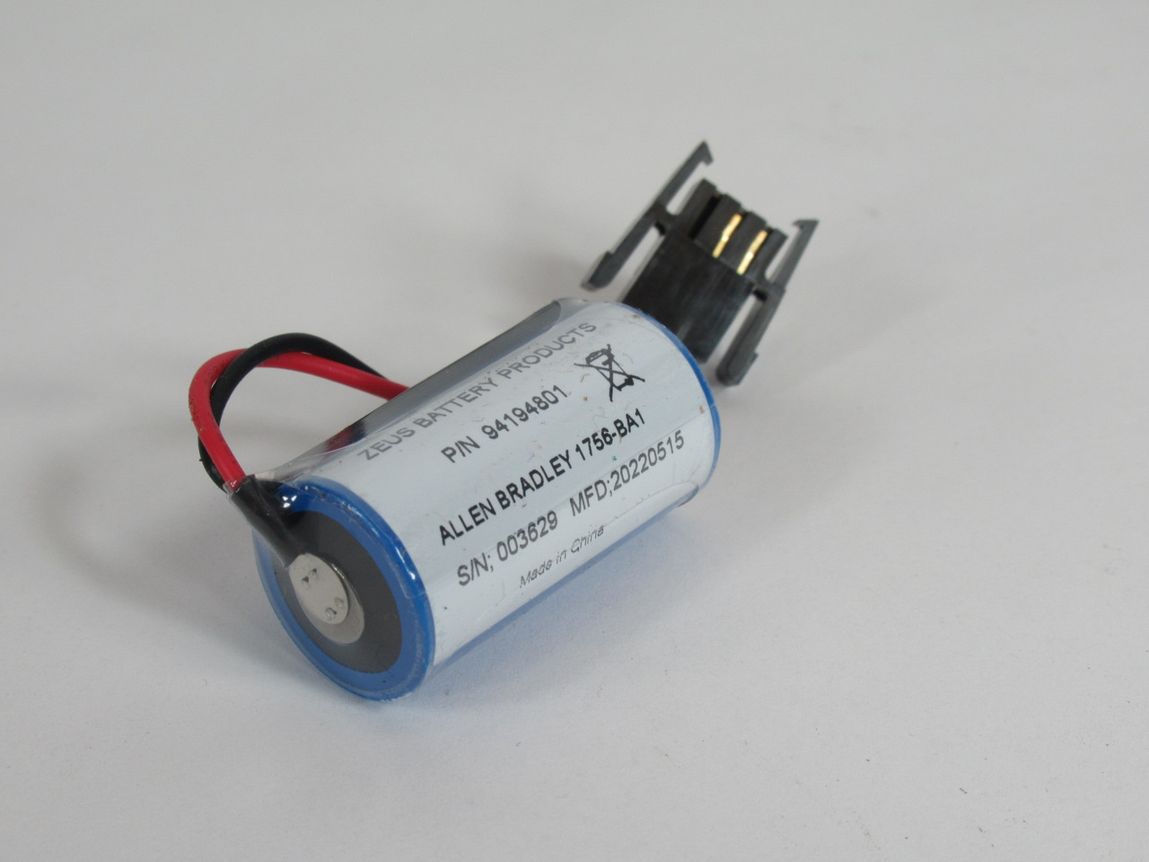 Zeus Battery Products 94194801 Replacement Lithium Battery USED