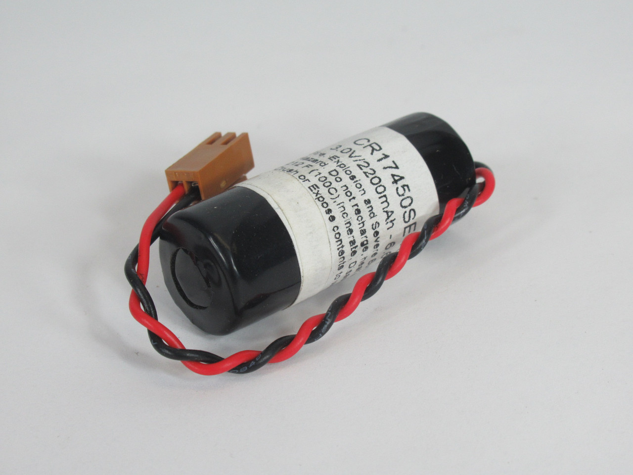 Generic CR17450SE-RL Replacement Lithium Battery 3V 2200mAh 6.6 Wh USED