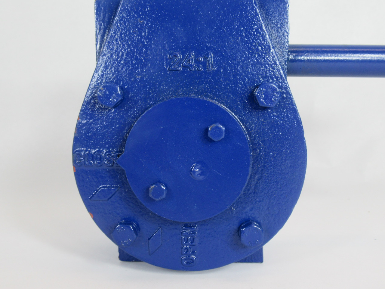 Generic Butterfly Valve Control Wheel and Gearbox Assembly 24:1 SHELF WEAR NOP