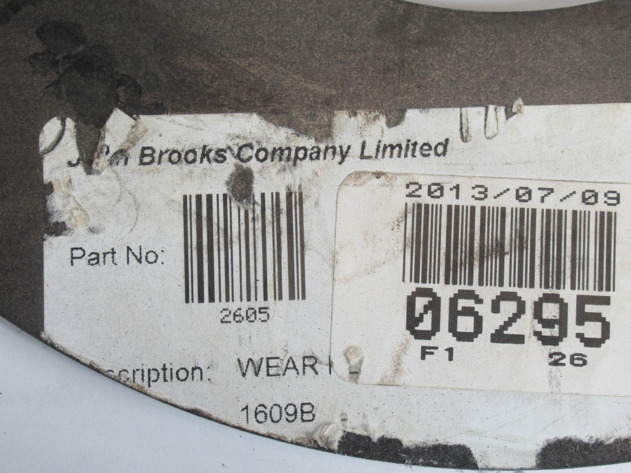 Gorman-Rupp 2605-15990 Wear Plate SHELF WEAR NOP