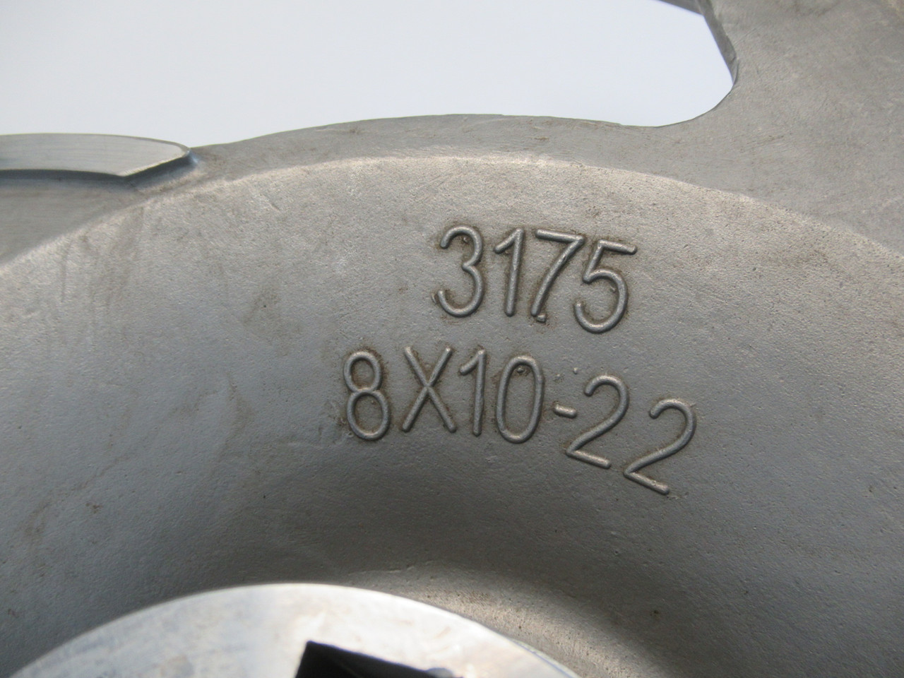 Goulds Pumps 259-72-1216 4-Vane Stainless Impeller 8x10-22 3175 SHELF WEAR NOP