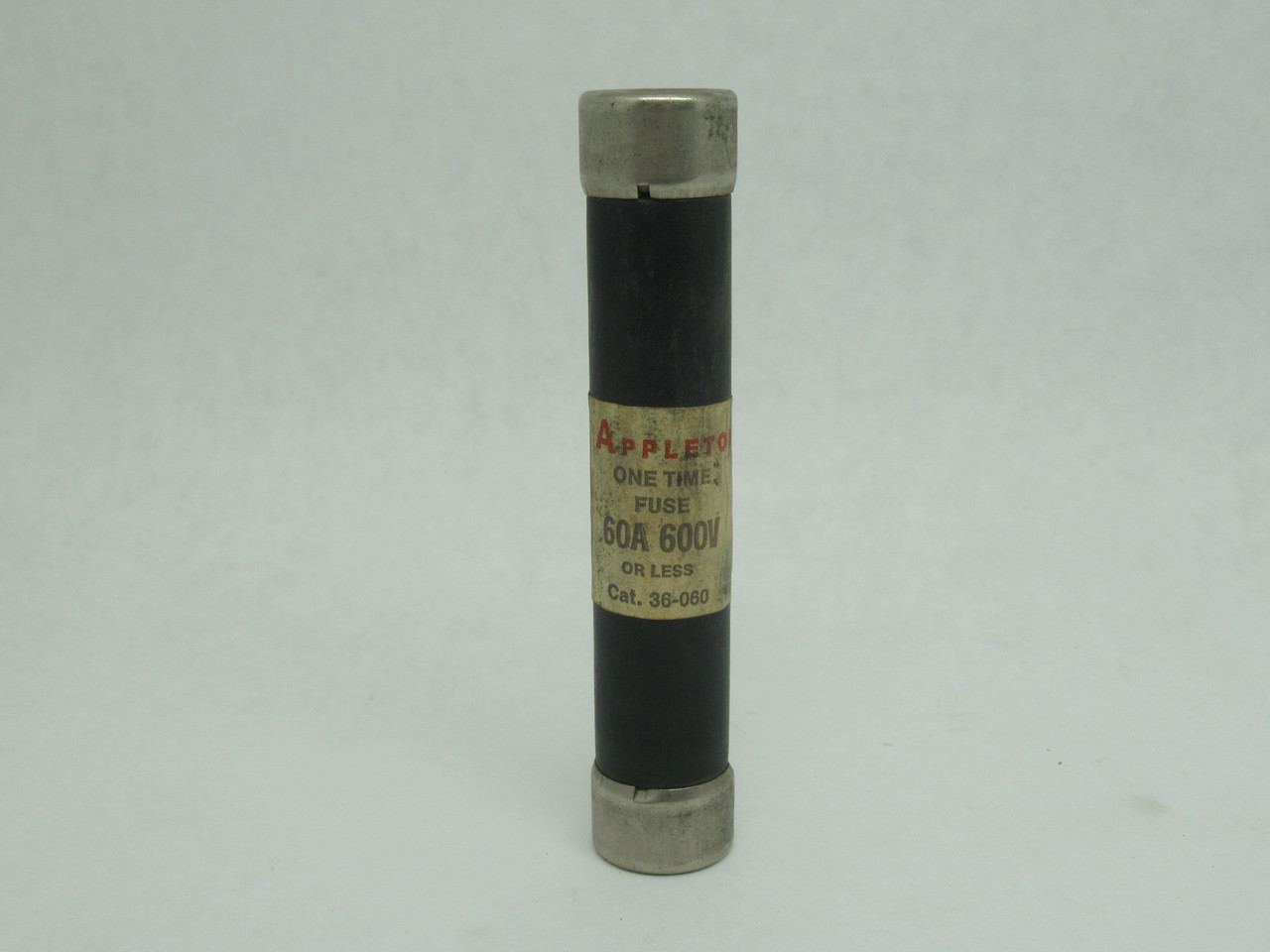 Appleton Electric 36-060 One-Time Fuse 60A 600V USED