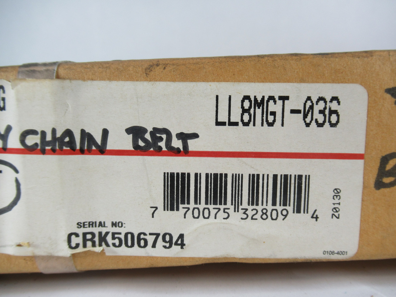 Gates LL8MGT-036 Long Length Linear Belt 36mm W 67' Length BOX WEAR NEW