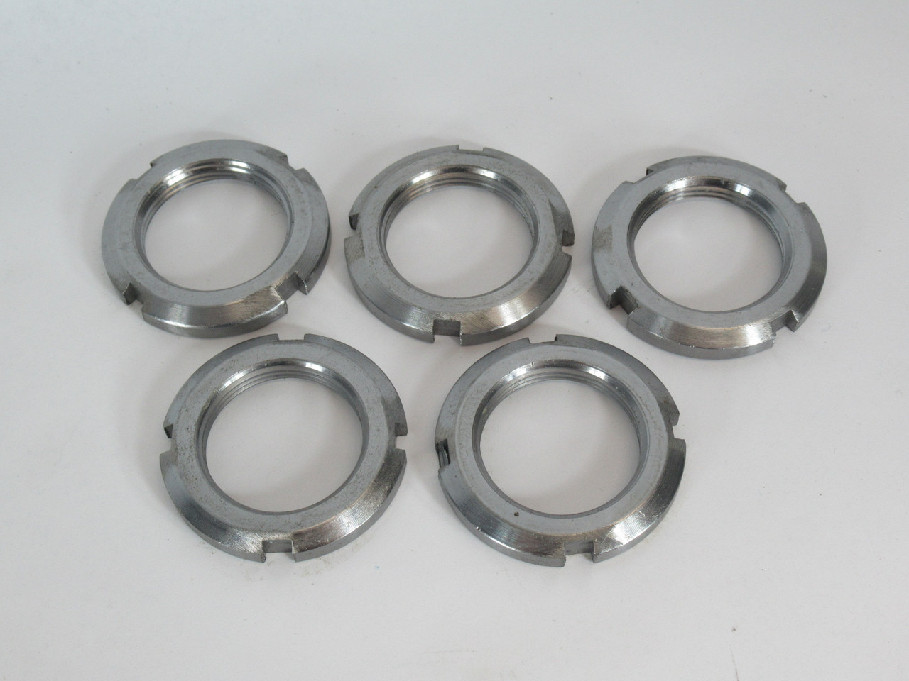 Generic KM06 Locknut M30 x 1.5 45mm OD 7mm Thickness 5-Pack BOX DAMAGE NEW