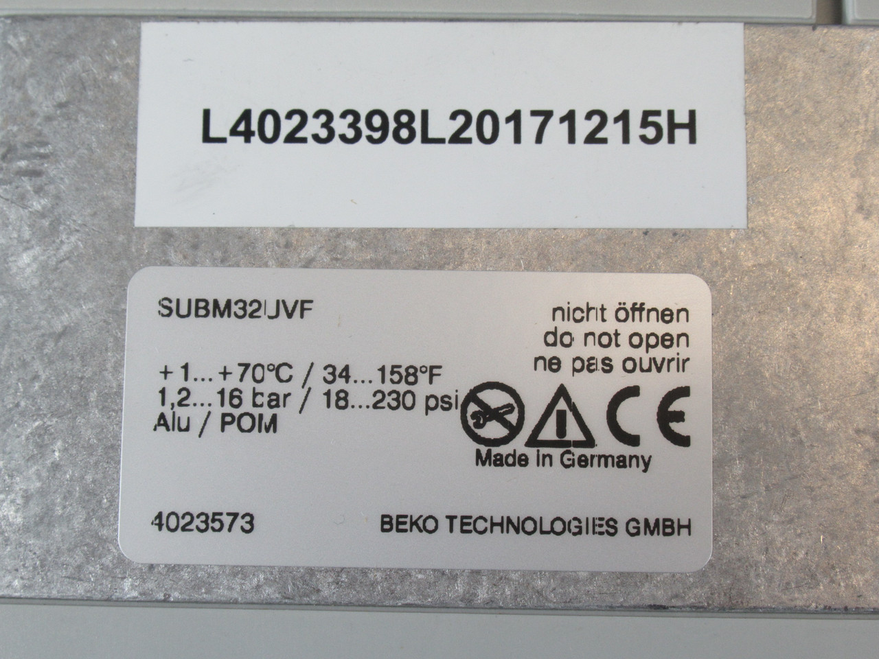 BEKO 4027648 BEKOMAT 32 Condensate Drain 18-72VDC 24-48VAC BOX WEAR NEW